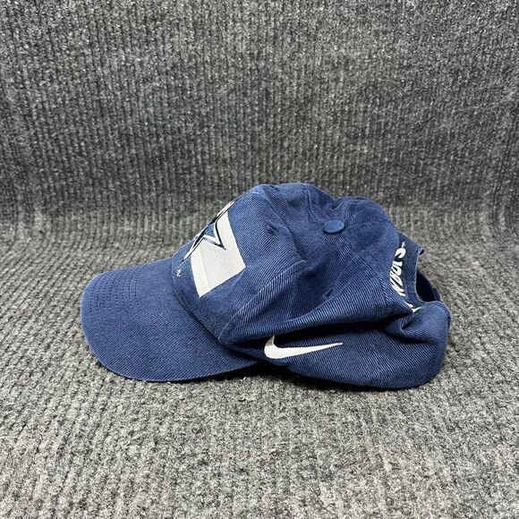 Vintage 90s Nike Dallas Cowboys SnapBack Hat Pro Line Blue NFL Football - Picture 4 of 5